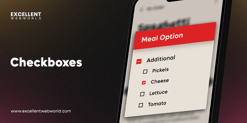 checkboxes design principles