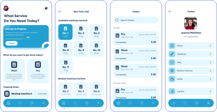 Laundry Machine Rental Apps