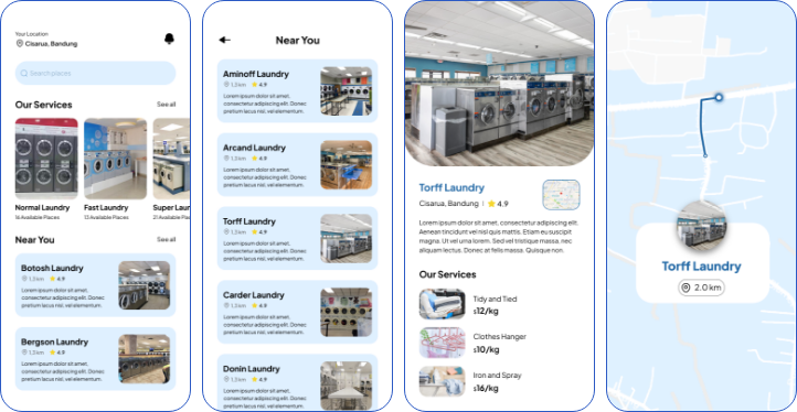 In-store Laundry Services
