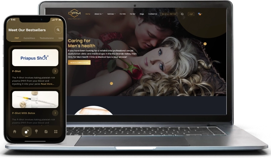 Key Features of the Web App img