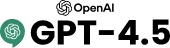 OpenAI GPT-4.5