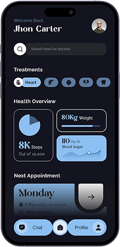 A Virtual Health Assistant For AI-Based Smarter Diagnosis App UI
