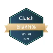 Clutch Champion Award Spring 2024