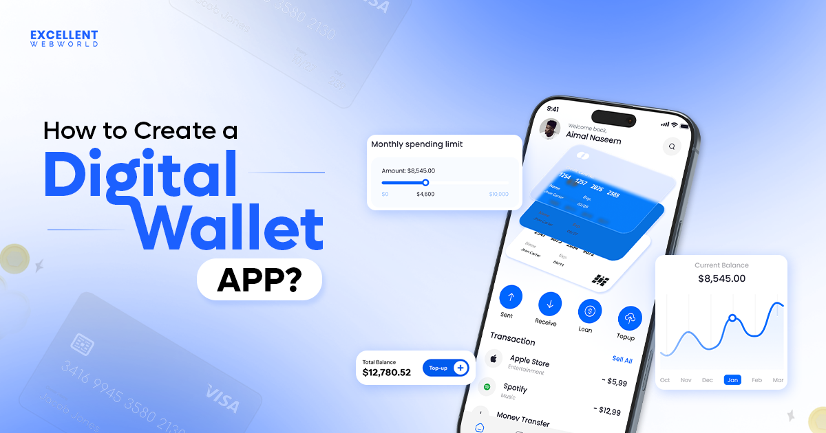 how to create a digital wallet app
