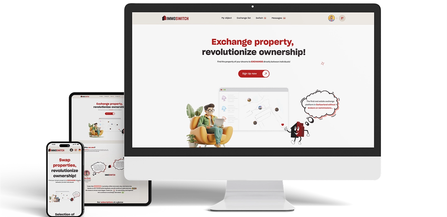 real estate marketplace UI design