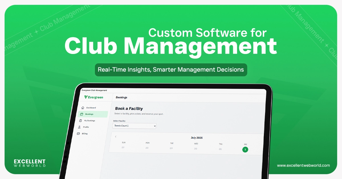 club management software development project