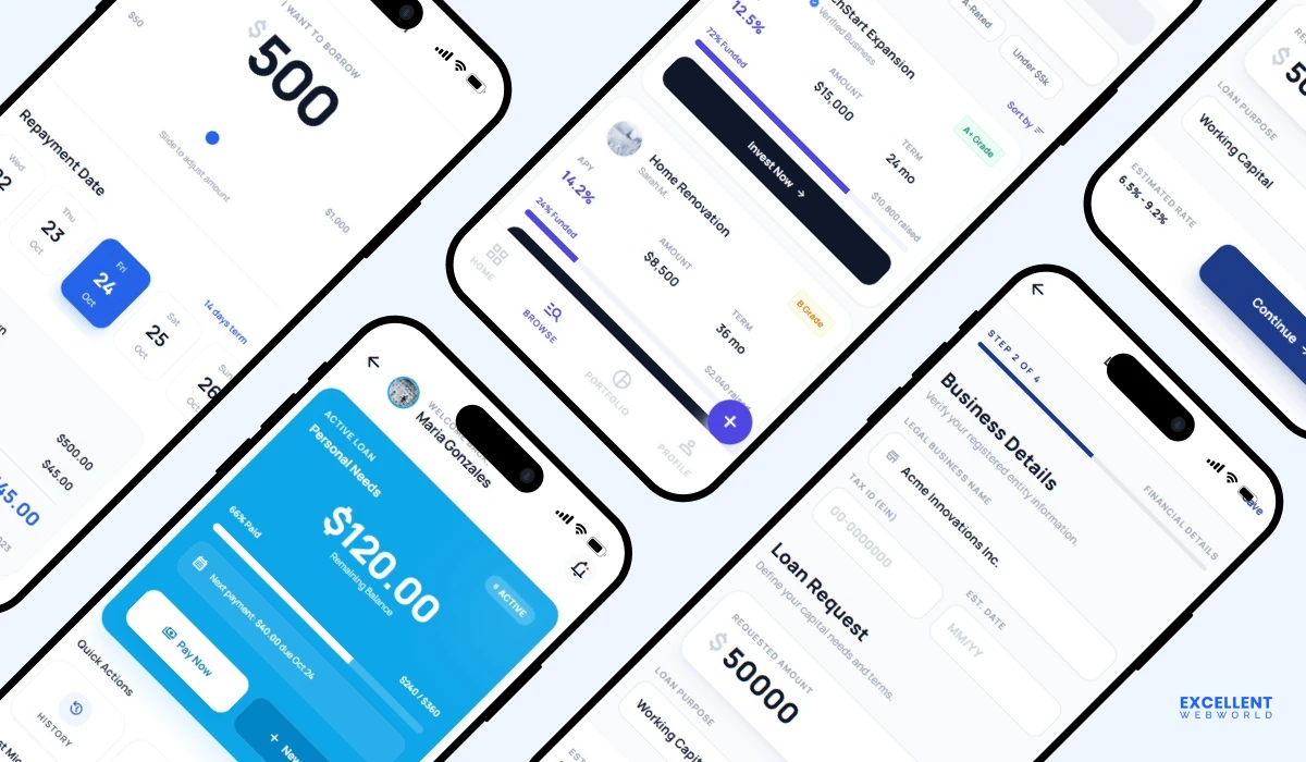 Money lending app development