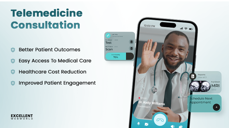 Telemedicine Consultation platform UI