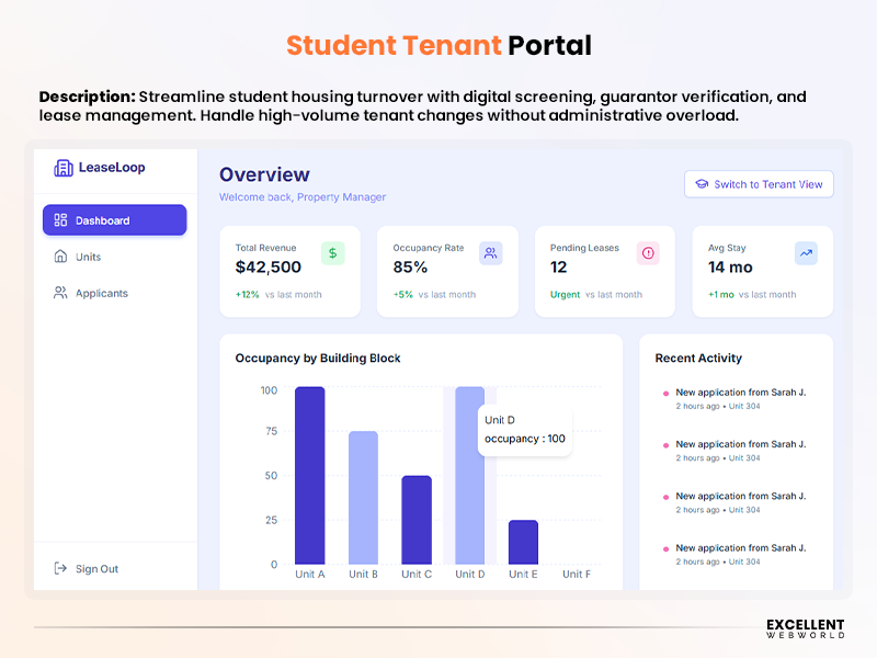 Student Tenant Portal