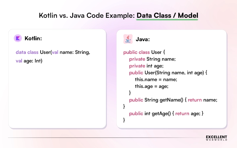 Data Class and Model Code Example