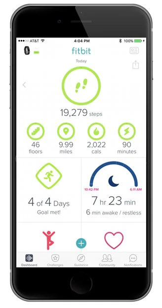 workout assistant app fitbit