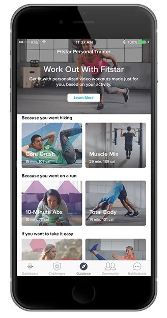 workout assistant app