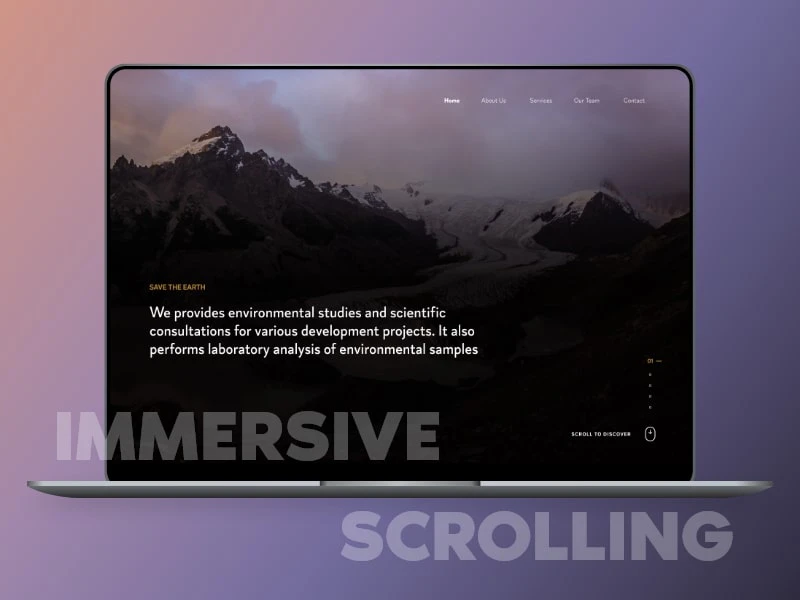 Immersive Scrolling