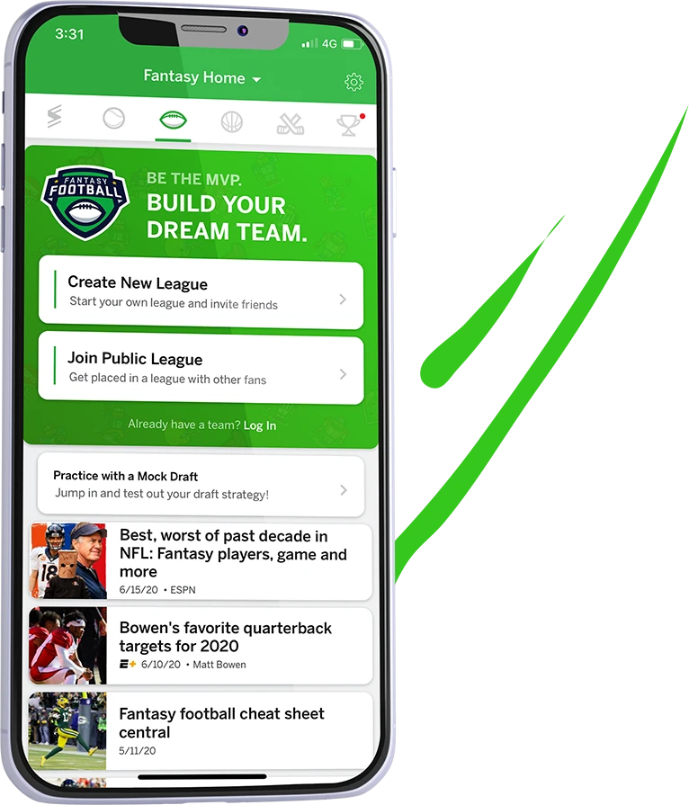espn fantasy football app work