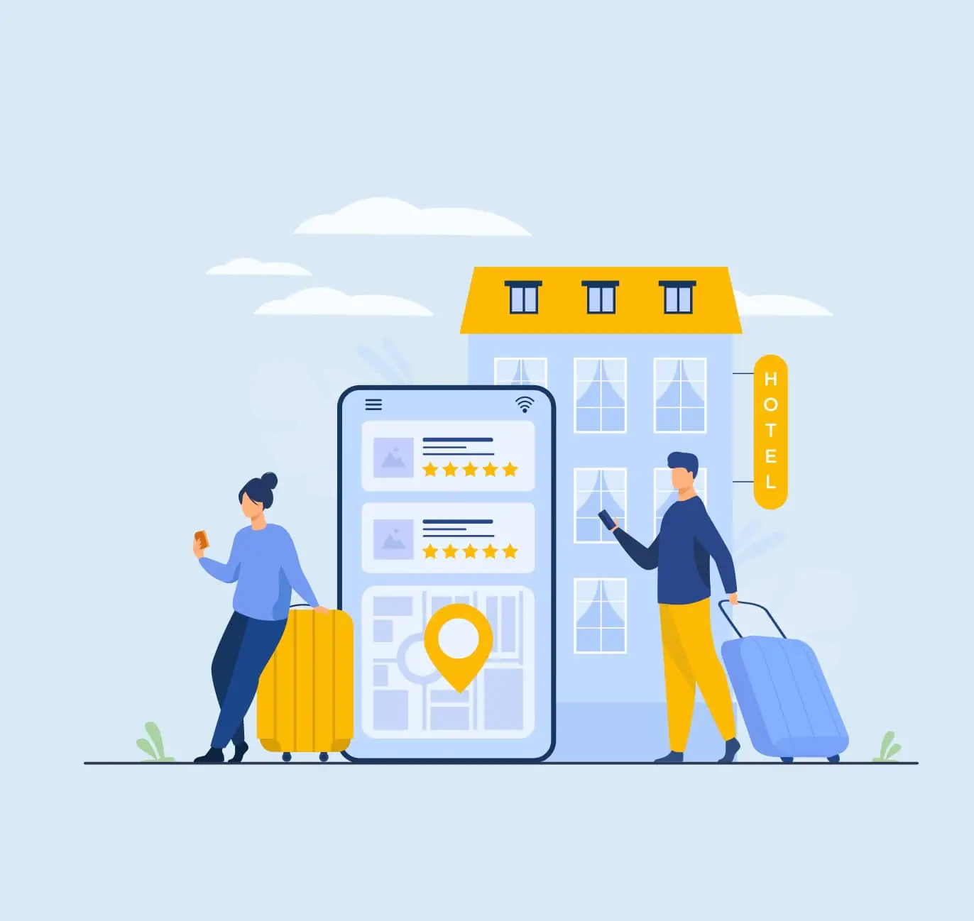 booking app work