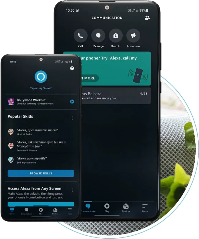 smart home in alexa app