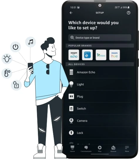 smart home alexa app