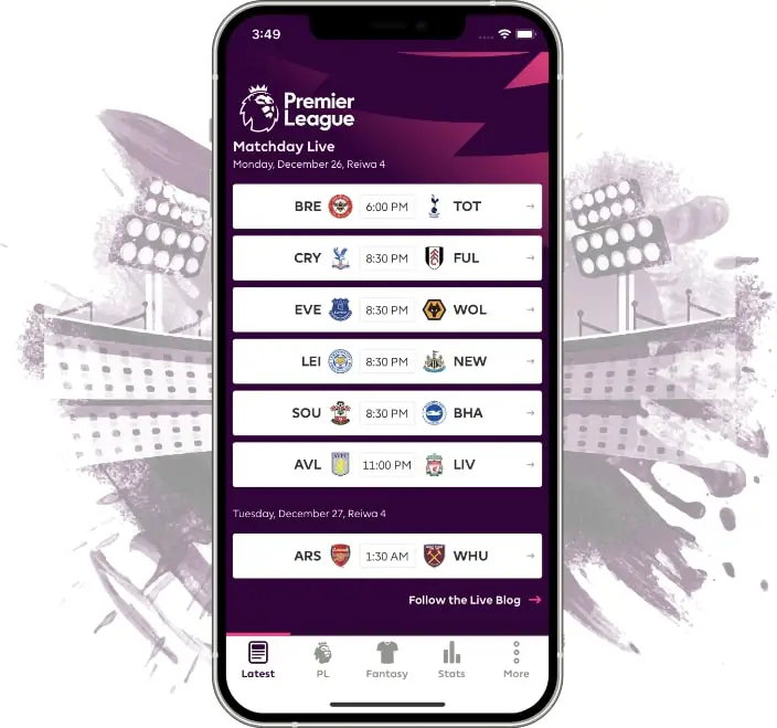 What is the Premier League App