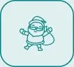 Secret Santa Generator Icon