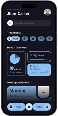 A Virtual Health Assistant For AI-Based Smarter Diagnosis App UI