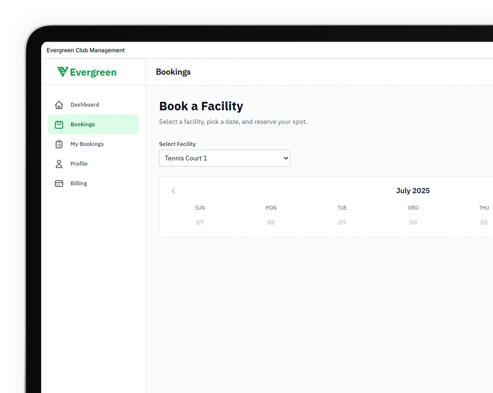 custom club management software for country clubs
