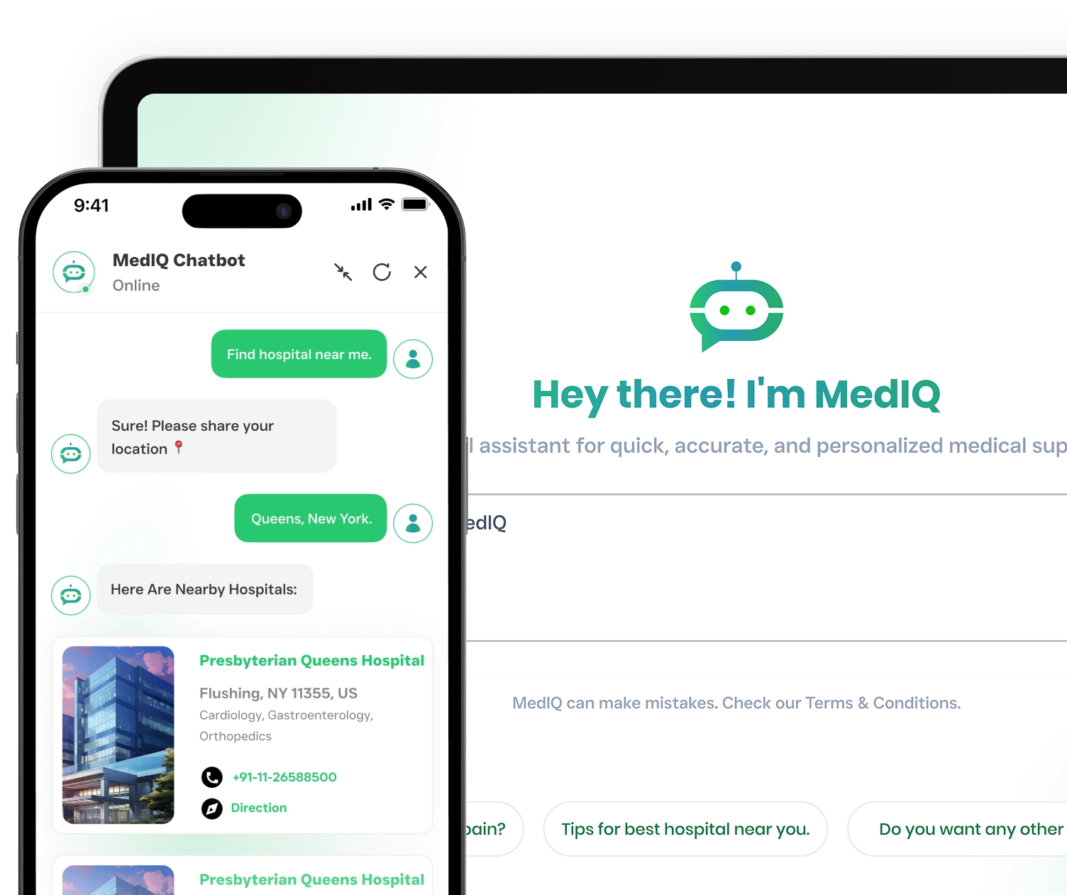 AI Healthcare Chatbot Module