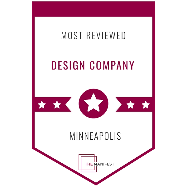 Top Design Company Minneapolis 2025 Award
