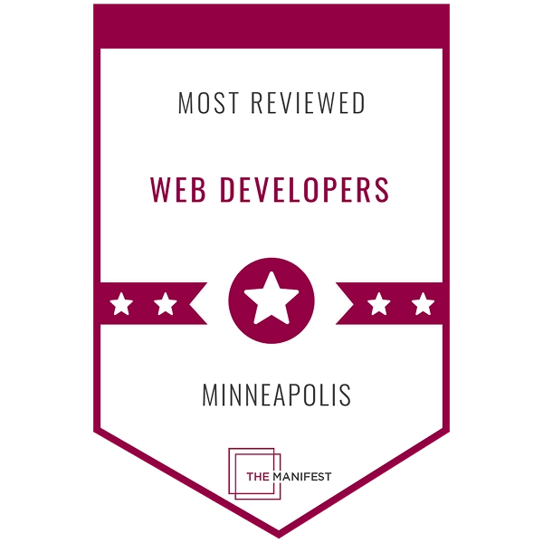 Top Web Developers Minneapolis 2025 Award