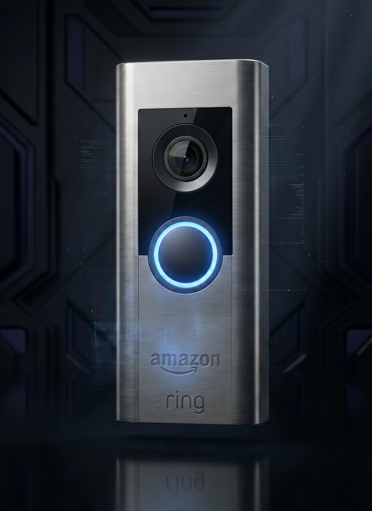 Amazon ring Video doorbell with Four-Layer Fixture Architecture