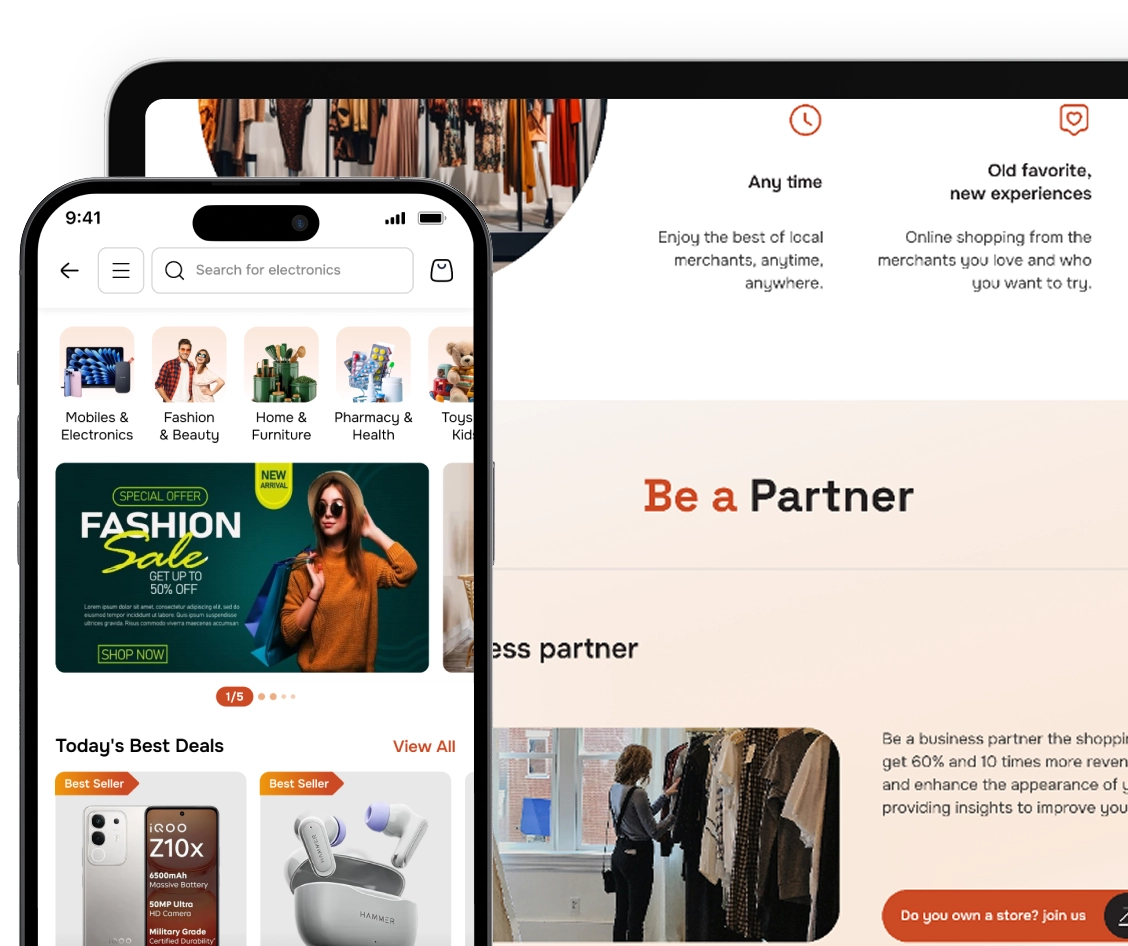 Shopping gate ecommerce marketplace porfolio