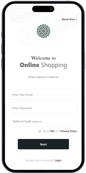 ecommerce shopping app project