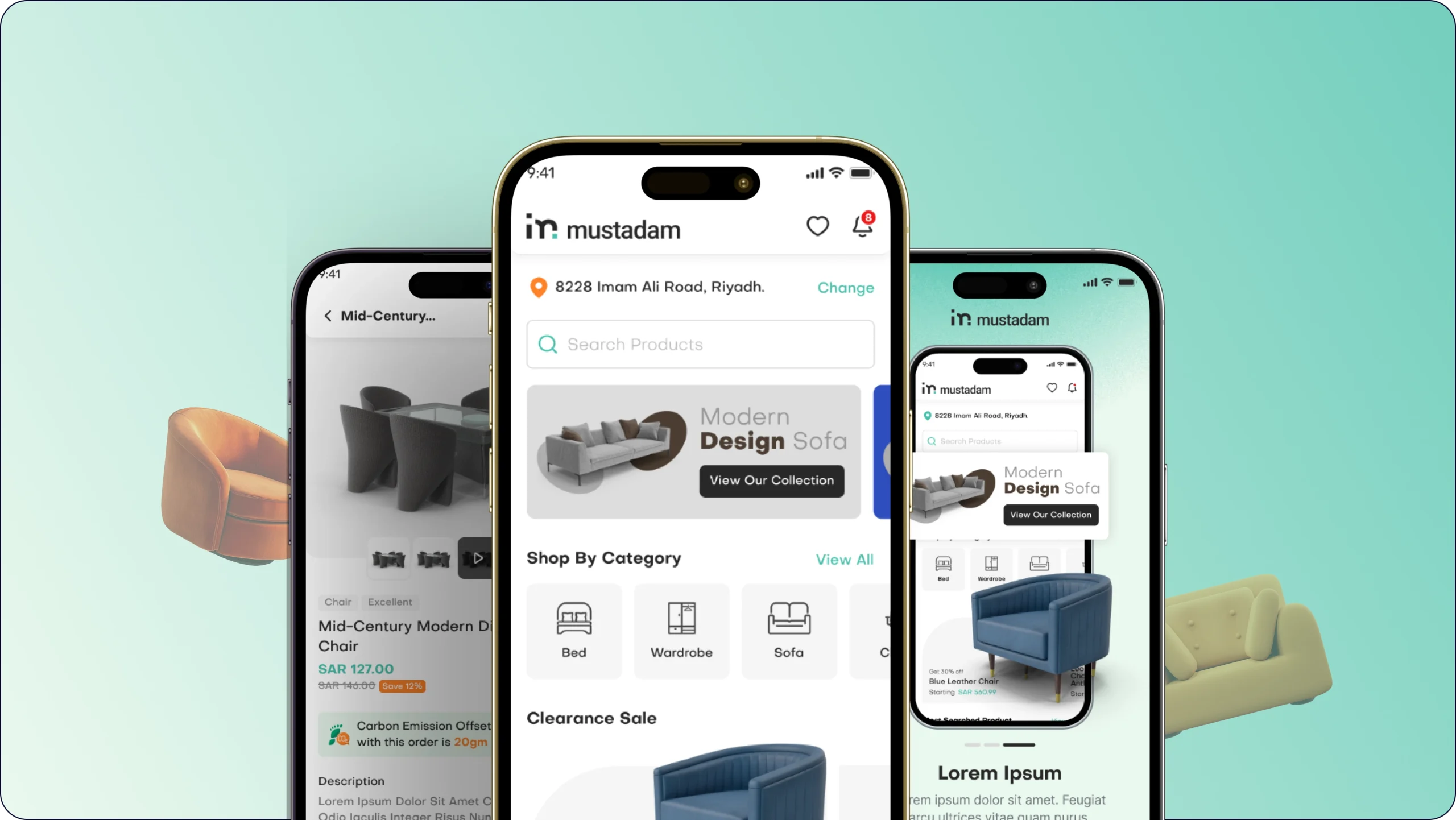 Pre-Owned Furniture Marketplace UI design scaled