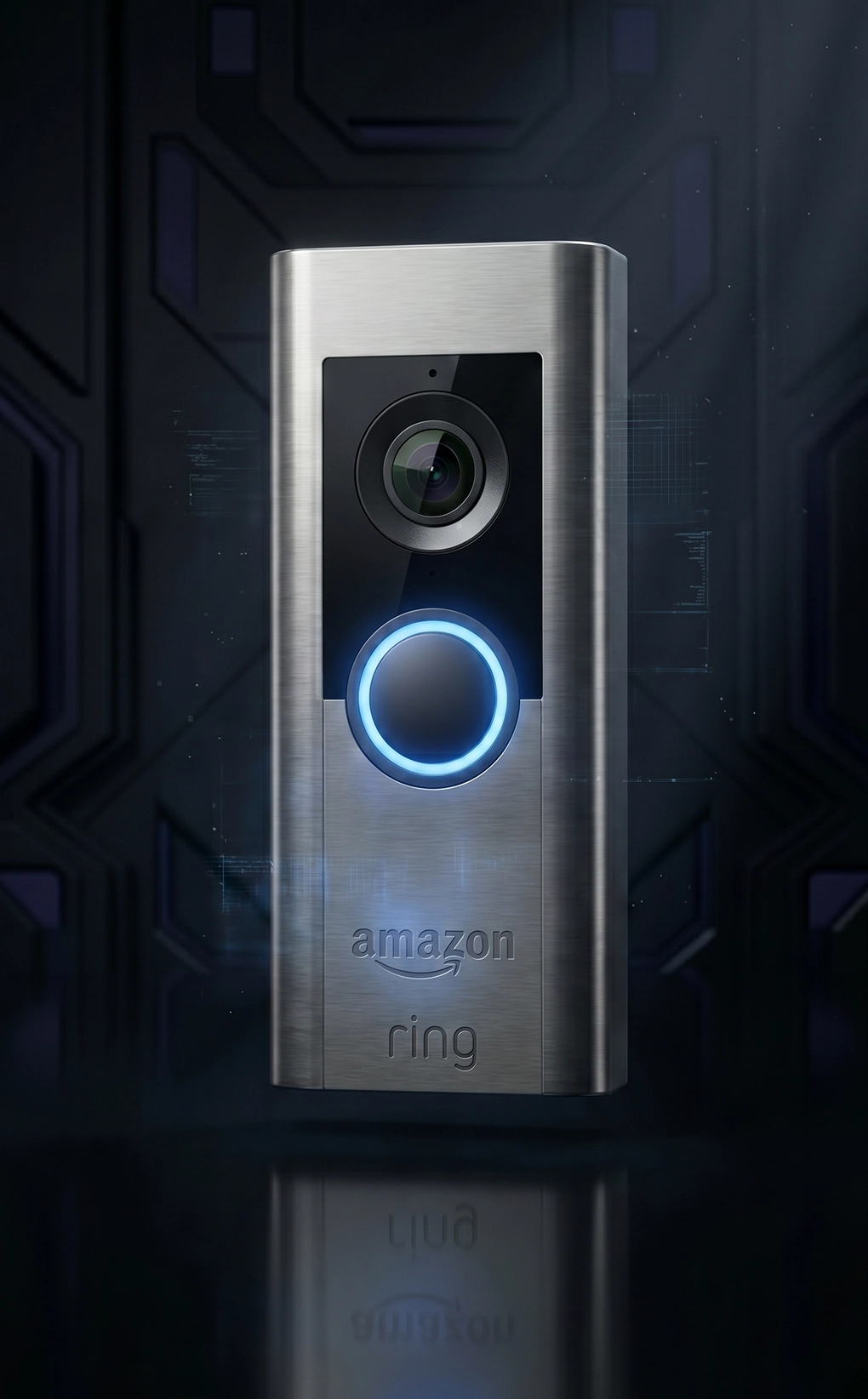 Amazon ring Video doorbell with Four-Layer Fixture Architecture