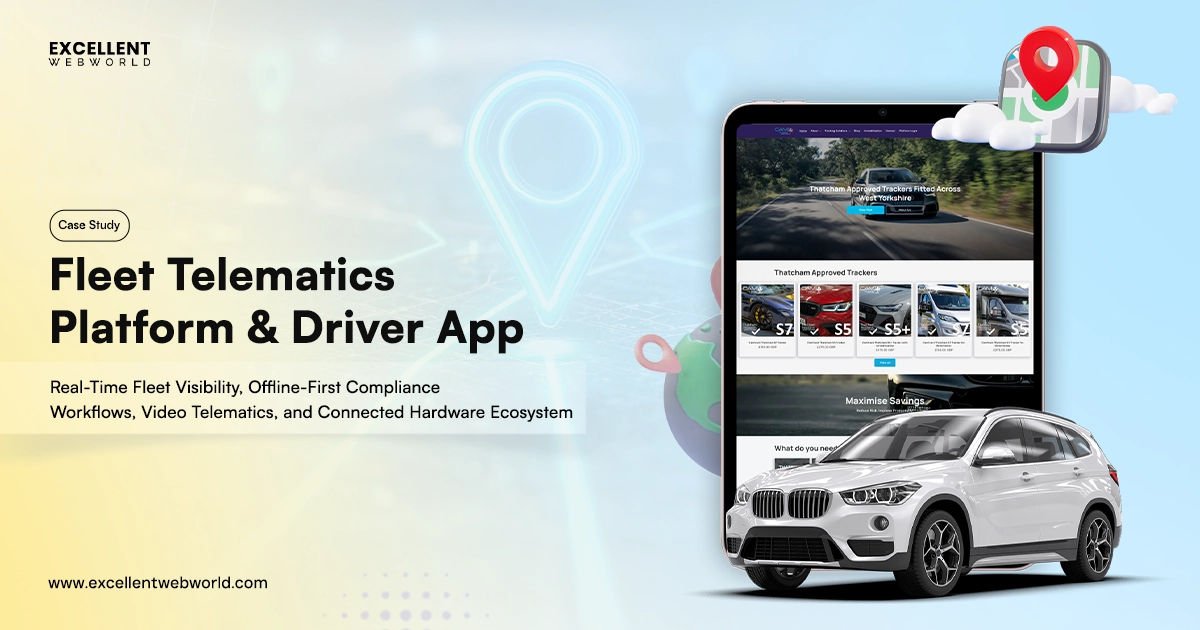 Camtrack Fleet Telematics Platform and Driver app