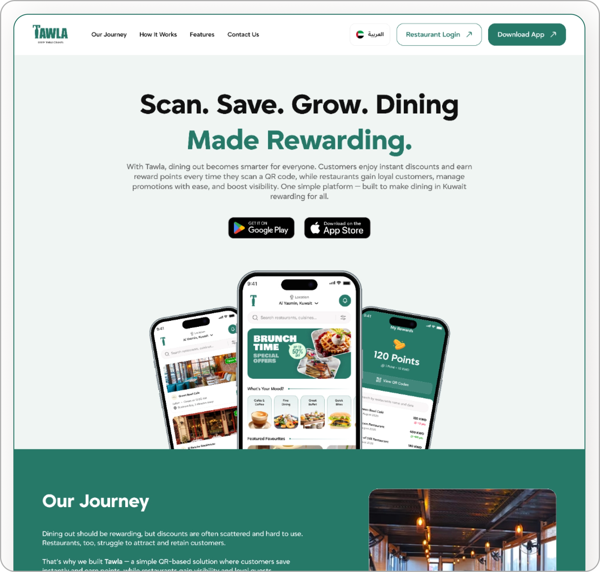 About Tawla restaurant management platform