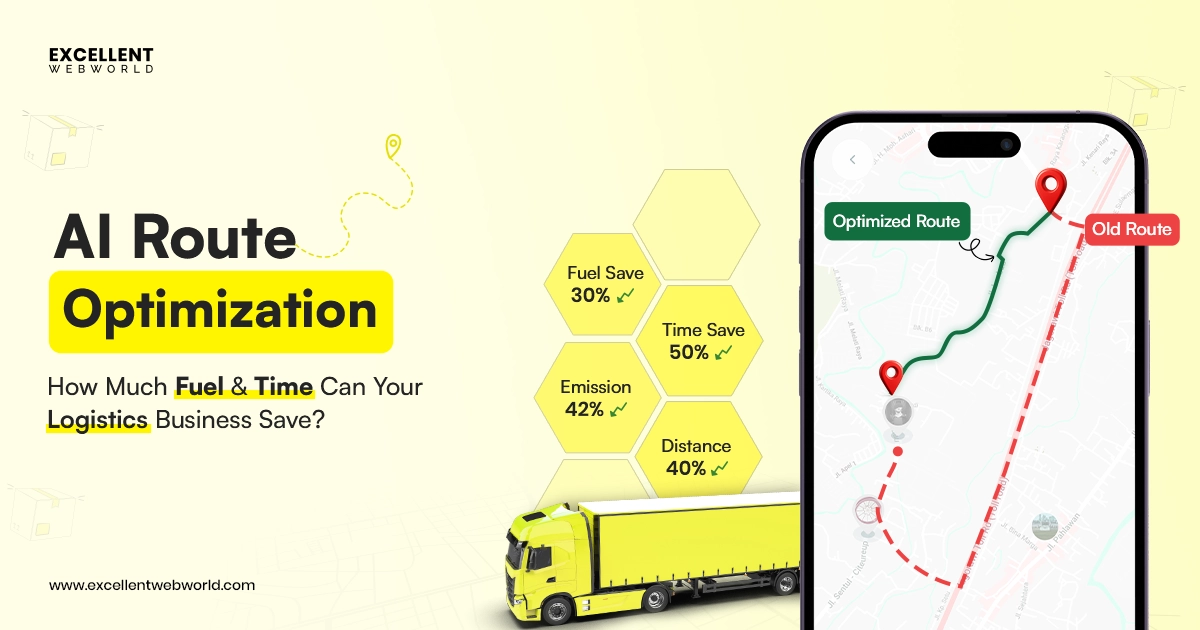 AI Route Optimization White bg