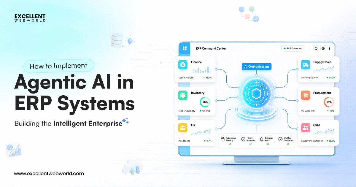 implement agentic AI in ERP systems