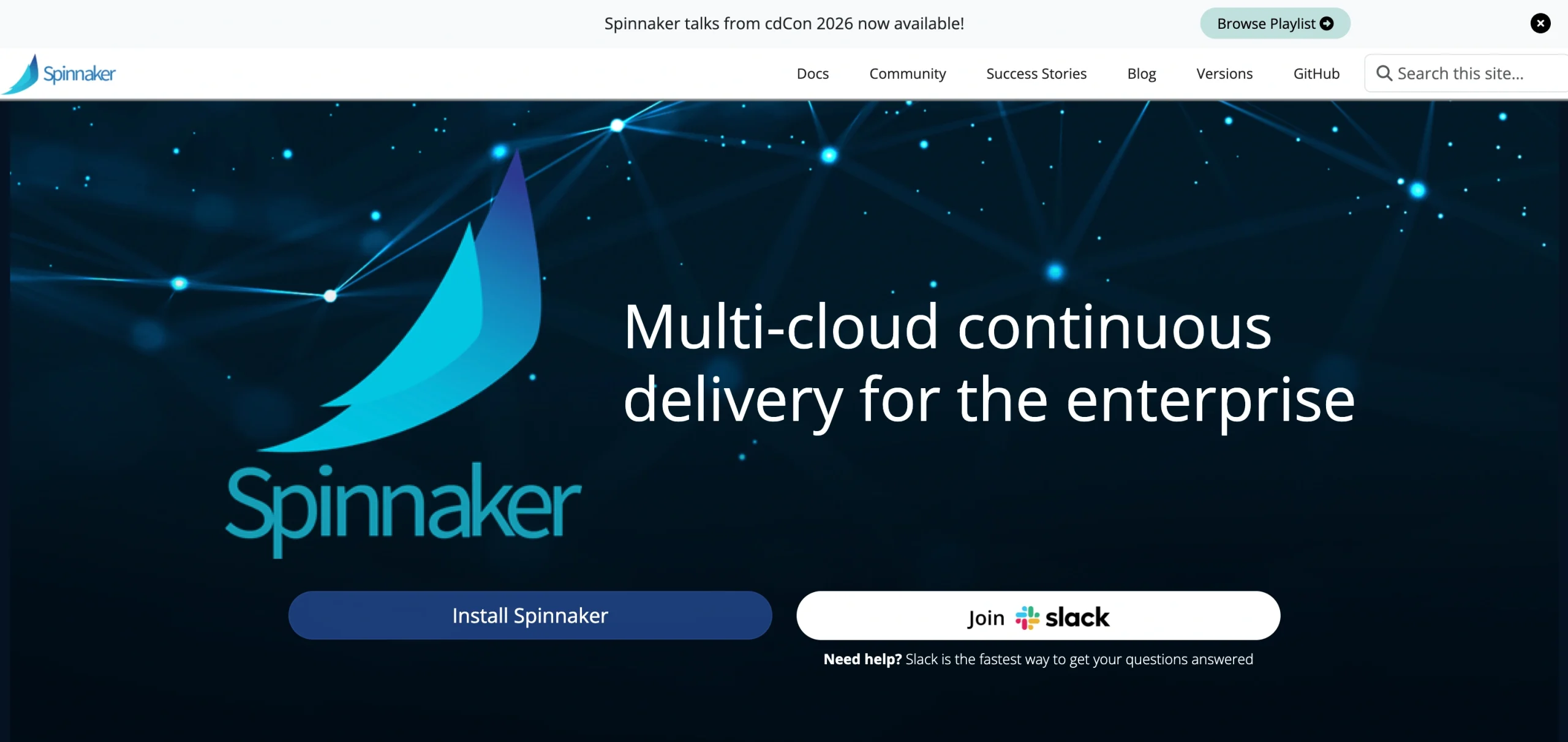 Spinnaker scaled