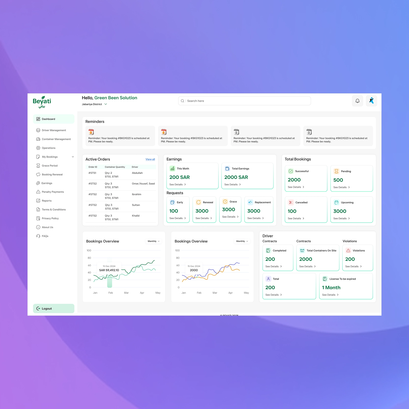 waste and construction logistics platform case study
