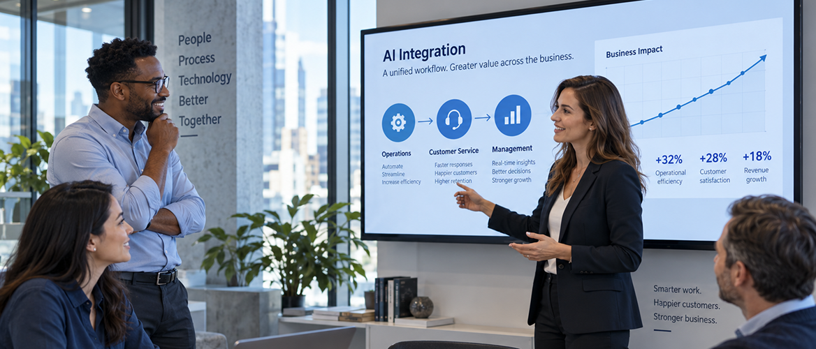 AI integration benefits For Leadership