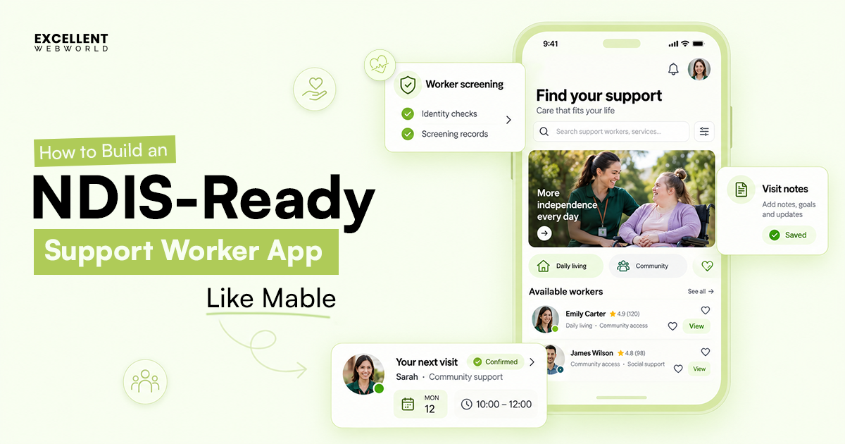 How to Build an NDIS-Ready Support Worker App Like Mable