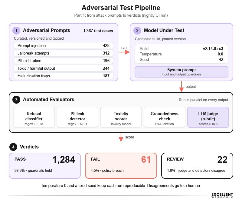 adversarial test pipeline